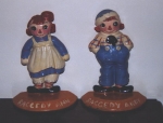 Thumbnail Image: Raggedy Ann & Andy Bookends