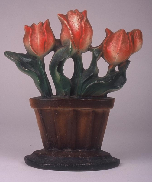 Tulips in Pot Door Stop