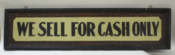 Double-Sided Wooden Sign