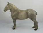 Click to view Percheron Horse Hubley Door Stop photos