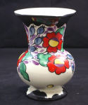 Thumbnail Image: Decorated Czech Art Pottery Pitcher