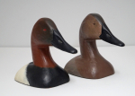 Click to view Pair of Canvas Back Duck Cast Iron Bookends photos