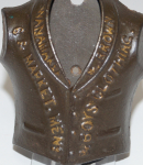 Thumbnail Image: Advertising Clothing Vest Iron Match Safe