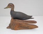 Thumbnail Image: Black Duck Wood Carving By Gerald Robertson