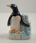 Click to view Antique Penguin Porcelain Toothbrush Holder photos