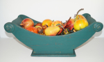 Click to view Table Centerpiece Wooden Bowl Primitive photos