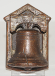 Click to view Liberty Bell Patriotic Cast Iron Doorknocker photos