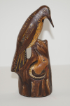 Thumbnail Image: Woodpecker w/ Young Cast Iron Doorstop