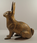 Thumbnail Image: Rare Sitting Rabbit Cast Iron Doorstop