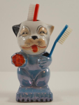 Thumbnail Image: Bonzo w/ Porcelain Toothbrush Holder