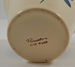 Thumbnail Image: Purinton Slip Ware Pottery Pansy Flower Vase