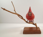 Thumbnail Image: Life-size Northern Cardinal Carving Finney
