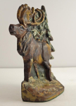 Thumbnail Image: Antique Moose in Forest Cast Iron Doorstop