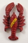 Click to view Antique Lobster Cast Iron Bottle Opener photos