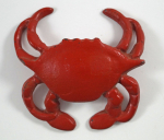 Click to view Antique Crab Cast Iron Bottle Opener  photos