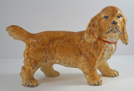 Click to view Cocker Spaniel Dog Cast Iron Hubley Doorstop photos