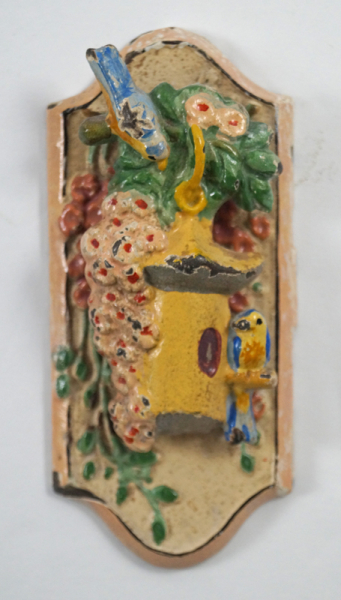 Birdhouse w/ Birds Cast Iron Doorknocker