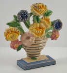 Thumbnail Image: Marigold Flowers Cast Iron Hubley Doorstop