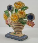 Thumbnail Image: Marigold Flowers Cast Iron Hubley Doorstop
