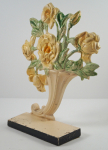 Thumbnail Image: Yellow Roses Flower Cast Iron Hubley Doorstop