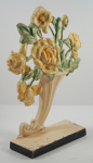 Thumbnail Image: Yellow Roses Flower Cast Iron Hubley Doorstop