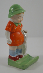Thumbnail Image: Girl w/ Puppy Dog Porcelain Toothbrush Holder