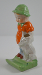 Thumbnail Image: Girl w/ Puppy Dog Porcelain Toothbrush Holder