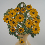 Thumbnail Image: Black-Eyed Susan Flower Cast Iron Doorstop
