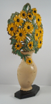 Thumbnail Image: Black-Eyed Susan Flower Cast Iron Doorstop