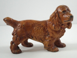 Click to view Cocker Spaniel Dog Cast Iron Hubley Doorstop photos