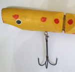 Thumbnail Image: Oversized Fish Lure Folk Art Trade Sign 22” L