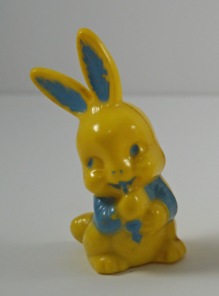 Easter Rabbit w/ Carrot Child’s Rattles #1