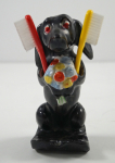 Thumbnail Image: Dachshund Dog Porcelain Toothbrush Holder