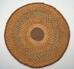 Click to view Antique Braided Table Mat County Americana #5 photos