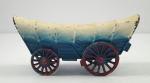 Click to view Conestoga Wagon Cast Iron Still Bank photos