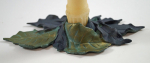Thumbnail Image: Antique Poinsettia Cast Iron Candle Holder w/