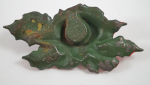 Thumbnail Image: Antique Poinsettia Cast Iron Candle Holder