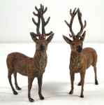 Thumbnail Image: Deer Putz Cast Metal Christmas Figurine #6