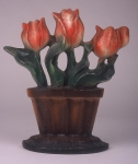 Click to view Tulips in Pot Door Stop photos