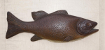 Thumbnail Image: Carved Bass Fish Plaque