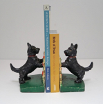 Thumbnail Image: Scottie Dog by Fence Cast Iron Hubley Bookend