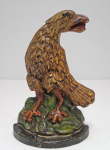 Click to view Antique Eagle Bird Cast Iron Doorstop photos