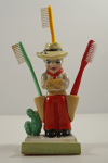 Thumbnail Image: Antique Cowboy Cactus Toothbrush Holder