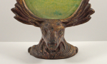 Thumbnail Image: Antique Elk Cast Iron Frame 1920s