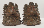 Thumbnail Image: Antique Turkey Cast Iron Hubley Bookends 