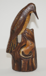 Click to view Woodpecker w/ Young Cast Iron Doorstop photos