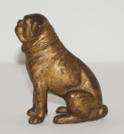 Thumbnail Image: Antique Pug Dog Cast Metal Paperweight
