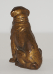 Thumbnail Image: Antique Pug Dog Cast Metal Paperweight