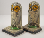 Thumbnail Image: Antique Owl on Book Cast Iron Bookends 