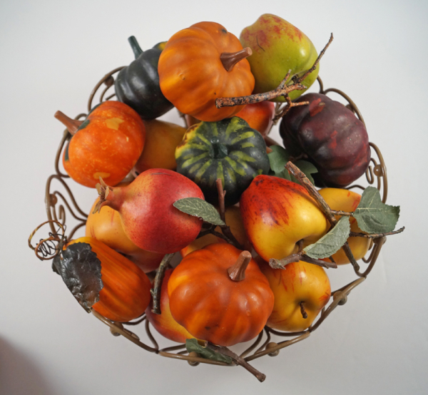 18 Assorted Gourds & Fruit Decorations #3